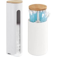 WENKO Badaccessoires-Set Laresa transparent, braun von Wenko