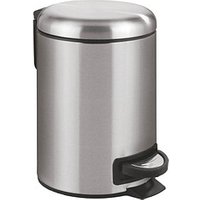 WENKO Leman Kosmetikeimer 3,0 l silber von Wenko