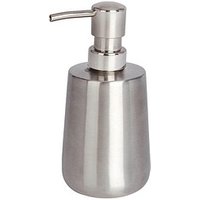 WENKO Seifenspender Solid 22607100 silber Edelstahl 420,0 ml von Wenko