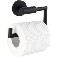 WENKO Toilettenpapierhalter Bosio schwarz von Wenko