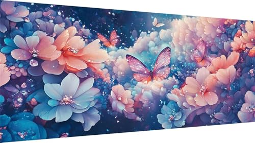 Diamond Painting Baum, Farbe Diamant Painting Glitzer 5D DIY Crystal Art Mosaikherstellung Kits für kinder ab 8 jahre Erwachsene, für Home frühlingsdeko Wand Wohnzimmer Geschenke Frauen 60x120cm W5-43 von Weoqion