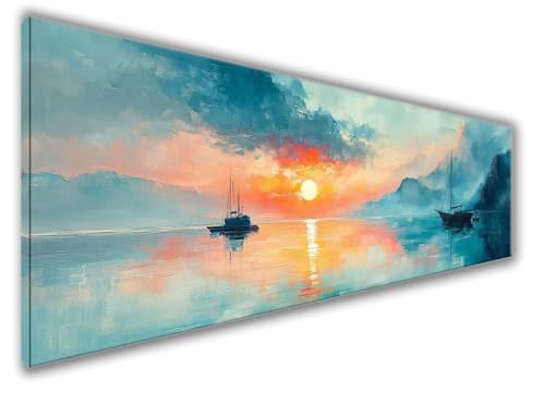 Diamond Painting Erwachsene Groß XXL 180x60cm Diamond Painting Chinesischer Stil Diamant Painting Bilder, Diamond Painting Ozean Bastelset Mädchen, Stickerei Kreuzstich DIY Set Deko Wohnzimmer WQ-564 von Weoqion