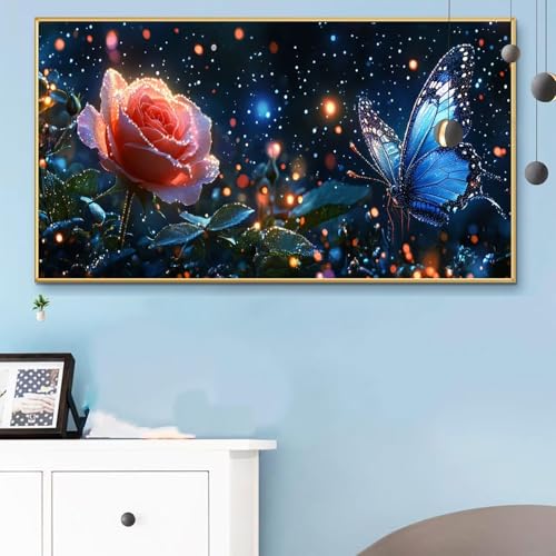 Malen Nach Zahlen Traum, Malen Nach Zahlen Erwachsene Schmetterling Paint by Numbers Handgemalt Ölgemälde Kit für Anfänger mit Pinseln und Acrylfarben,Halloween Deko Wohnzimmer,Geschenke 60x120 Q6-769 Malen Nach Zahlen Traum, Malen Nach Zahlen Erwachsene Schmetterling Paint by Numbers Handgemalt Ölgemälde Kit für Anfänger mit Pinseln und Acrylfarben,Halloween Deko Wohnzimmer,Geschenke 60x120 Q6-769 von Weoqion