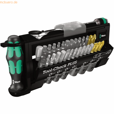 Wera Werk Bit-Set Tool-Check Plus 39-teilig von Wera Werk