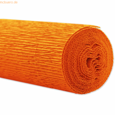 5 x Werola Gärtnerkrepp 50x250cm 128g/qm mandarine von Werola