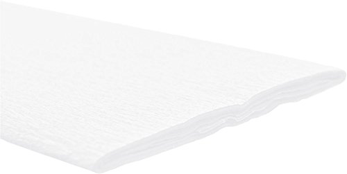 Werola 5100 Krepp-Papier, 50 x 250 cm, 32 g/m², weiß von Werola