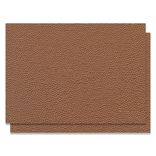 2 Stück Leder Reparatur Patches 20x28 cm PU Leder Reparaturblatt Selbstklebendes Leder Reparaturblatt Geeignet für Sofas, Autositze, Handtasche, Möbel (Hellbraun) von Werownsgso