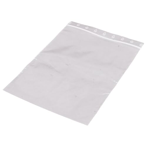 Druckverschlussbeutel, Folienbeutel, LDPE, Transparent, 50 my, 180x250 mm, 1000 Stück von Wertpack