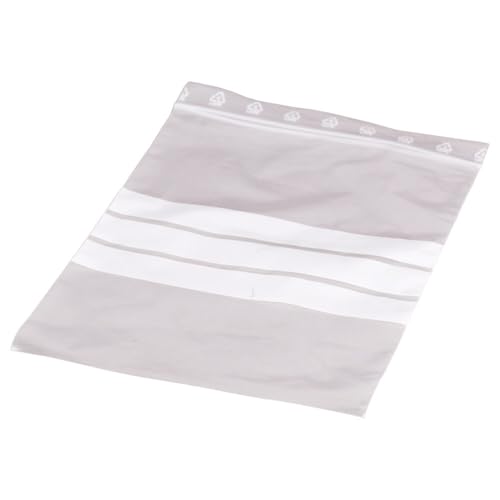 Druckverschlussbeutel, LDPE, Transparent, Beschriftungsfeld, 300 x 400 mm, 1000 Stück von Wertpack