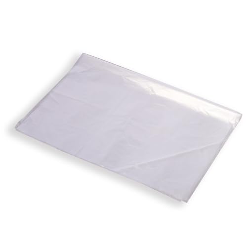 HT-Flachsäcke, Foliensäcke, Mischfolie, milchig-transparent, 18 my, 400 x 600 mm, 100 Stück von Wertpack