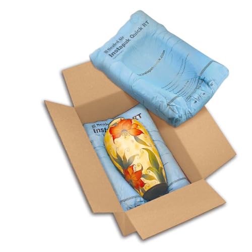 Instapak Quick Schaumverpackungen Blau 61 x 46 cm (Breite x Länge) 104 Beutel, 1 Karton von Wertpack