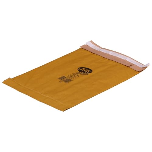 Jiffy Versandtaschen, 100% Altpapier, gepolstert, Braun, 260 x 381 mm, 100 Stück von Wertpack