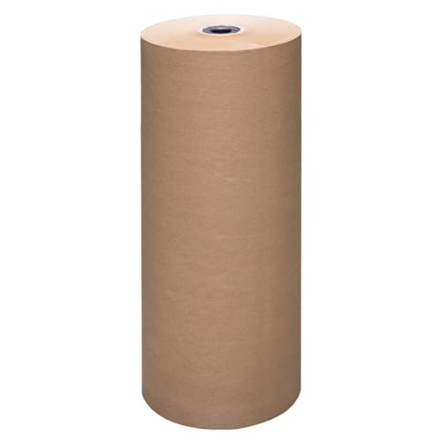 Packpapier Natronmischpapier Secarerolle braun 80 g/qm 100cm x 333m 27kg, 27 Kilo von Wertpack