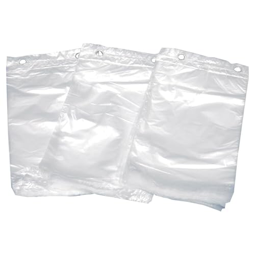 Seitenfaltenbeutel, HDPE, transparent, geblockt, 10 my, 200 + 80 x 320 mm, 2500 Stück von Wertpack