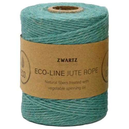 Sizo Jutekordel sage green 3 mm breit x 160 m lang, 1 Rolle(n) von Wertpack