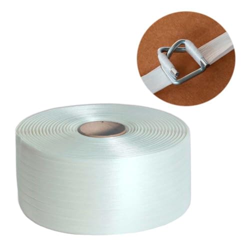 Textil Umreifungsband Polyester 19 mm Breite 725 kg Reißkraft 500 Laufmeter, 2 Rolle(n) von Wertpack