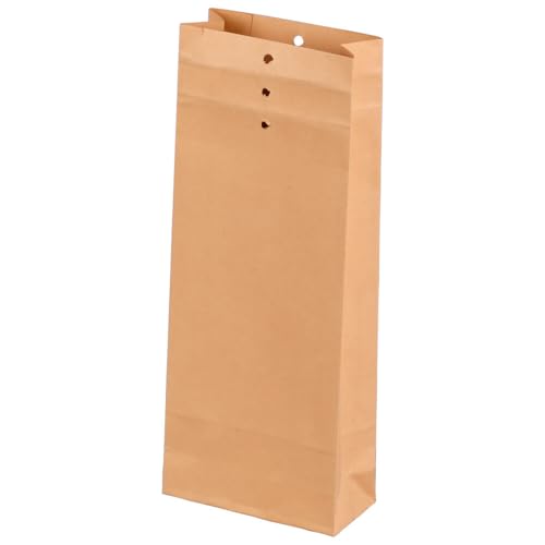 Versandtaschen, Muster-Versandbeutel, Papier, Braun, 110 x 275 x 50 mm, 250 Stück von Wertpack