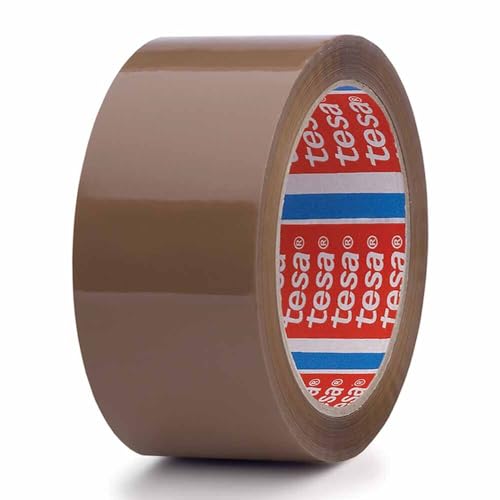 tesapack® 4089 PP Klebeband Naturkautschukkleber braun 50mm x 66m 46 my, 6 Rolle(n) von Wertpack