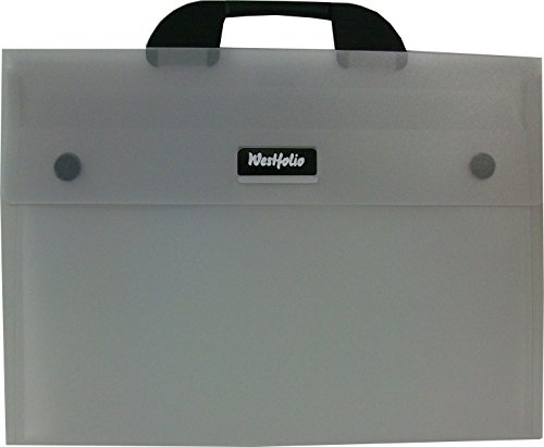 Westfolio A4 Portfolio Crystal c/w rigid board insert von WEST