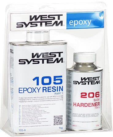 West System 105A Epoxidharz & 206A Härter von West System