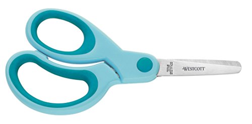 Westcott E-20586 00 Kinderschere Softgrip Lefty für Linkshänder, 13 cm, türkis von Westcott