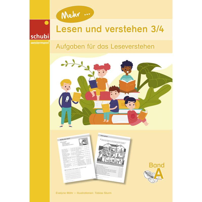 Mehr... Lesen Und Verstehen 3/4 Band A, Kartoniert (TB) von Westermann Lernwelten