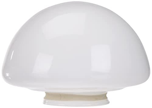 Westinghouse Lighting 8704940 Lampenschirm 6,6 cm aus Opalglas, Pilzform, weiß, 17.5 x 17.5 x 12.6 cm von Westinghouse