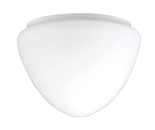 Westinghouse Lighting 8705240 Lampenschirm 13,9 cm aus satiniertem Glas, Pilzform, weiß, 17.1 x 17.1 x 12.8 cm von Westinghouse