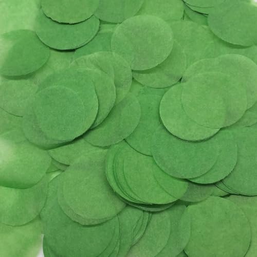 Runde Konfetti 2,5cm,Konfetti 50g Deko Papier Konfetti Streudeko Confetti Geburtstag Karneval Weihnachten Taufe Neujahrsdeko Kindergeburtstag Dekoration,Partyzubehör,Grün Runde Konfetti 2,5cm,Konfetti 50g Deko Papier Konfetti Streudeko Confetti Geburtstag Karneval Weihnachten Taufe Neujahrsdeko Kindergeburtstag Dekoration,Partyzubehör,Grün von Whakano