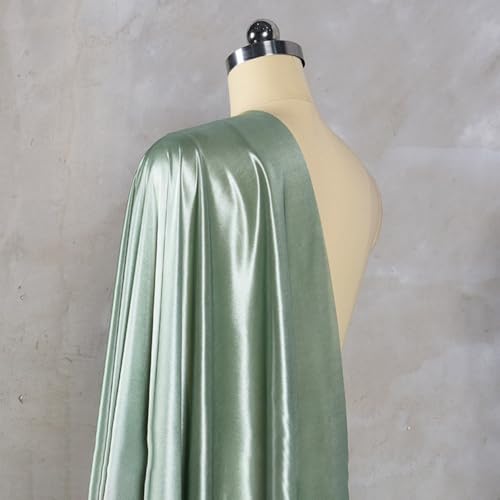 Whakano 1 M Stoff zum Nähen 160cm Breit,Einfarbig Kostümstoff Dekostoff,universal Stoff für Nähen Basteln,Hochzeitskleider,Kostüm Kleid Bekleidung,Futter,Jacken,Röcke,Tasche,Dunkelviolett C von Whakano