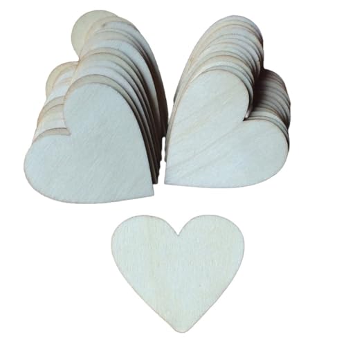 Whakano 20 Stück Holzherzen Scheiben,Unvollendete Holzscheiben zum Basteln und Bemalen,Holzherzen Deko Streudeko,DIY Handwerk Verzierungen,Perfekte für Türschilder,Beschriften Dekoration,6cm Whakano 20 Stück Holzherzen Scheiben,Unvollendete Holzscheiben zum Basteln und Bemalen,Holzherzen Deko Streudeko,DIY Handwerk Verzierungen,Perfekte für Türschilder,Beschriften Dekoration,6cm von Whakano