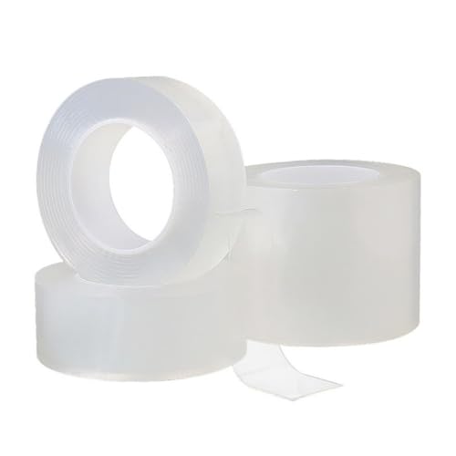 Whakano Panzertape Panzerband Extra Stark Wasserdichtes Klebeband zum Reparieren,Befestigen,Bündeln,Verstärken oder Abdichten,Duct Tape,Reparaturband für innen & außen,Transparent,30cmx1,5m von Whakano