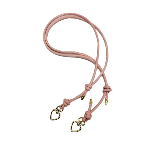 Whakano Taschengurte Zum Wechseln,PU Leder Taschenkette Lederband Schultergurt Verstellbarer,Schulterriemen 88cm,Taschengurte Damen Herren,Zubehör für Tragetaschen Handtaschen Crossbody,Rosa von Whakano