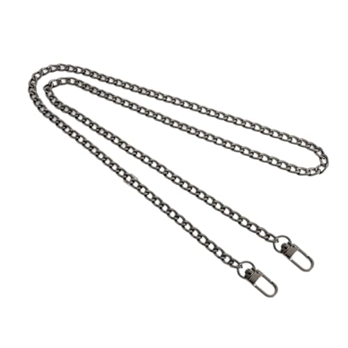Whakano Taschenkette Metall,Ersatzkette für Handtaschen,Taschen Ketten Abnehmbare,Ketten Zubehör mit Metallschnallen,für Damen Handtaschen Umhängetasche Taschengriff Geldbörse,Schwarz,110cm Whakano Taschenkette Metall,Ersatzkette für Handtaschen,Taschen Ketten Abnehmbare,Ketten Zubehör mit Metallschnallen,für Damen Handtaschen Umhängetasche Taschengriff Geldbörse,Schwarz,110cm von Whakano