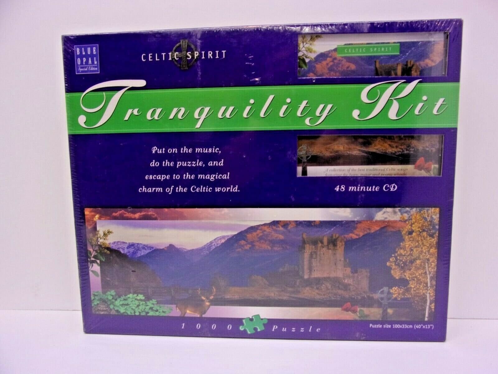 Celtic Spirit Tranquility Kit 1000 Teile Puzzle Mit 48 Minuten Cd Neu Ungeöffnet von WhatsNewPussycat1