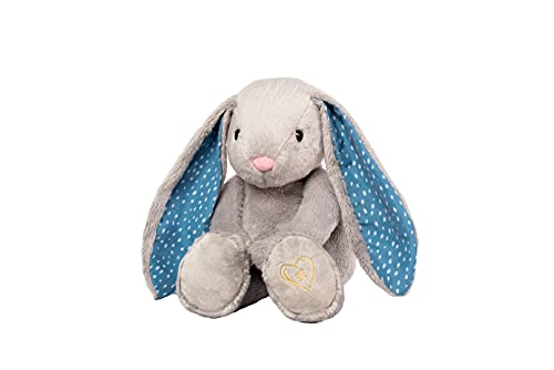 Whisbear Summendes Kaninchen Grau | Schrei-Sensor Rosa Rauschen | Baby-Schlafhilfe | Baby-Geschenke Baby-Dusche-Geschenke | Mädchen-Geschenke Jungen-Geschenke | Baby-Spielzeug Baby-Schlafförderer von Whisbear