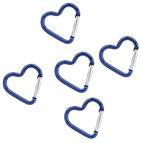 5 x herzförmige Federverschlüsse aus Aluminiumlegierungen, Feder-Schnapphaken, Schlüsselanhänger, Metall-Karabiner, Schlüsselanhänger, Schnallen, Hardware, Tasche, Clip, Haken, Schnallen 5 x herzförmige Federverschlüsse aus Aluminiumlegierungen, Feder-Schnapphaken, Schlüsselanhänger, Metall-Karabiner, Schlüsselanhänger, Schnallen, Hardware, Tasche, Clip, Haken, Schnallen von Whltzf