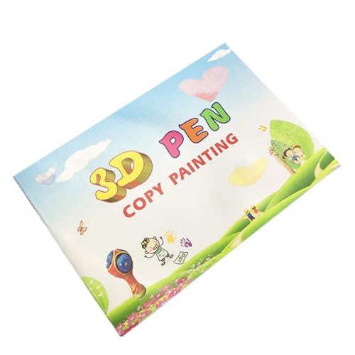 3D-Druck-Zeichenbuch, 3D-Druck-Malbuch für Kinder, 3D-gedruckte Malschablonen, Zeichenwerkzeuge für Kinder, bunte Papiervorlagen 40 Muster mit 2 klaren Platten 3D-Druck-Zeichenbuch, 3D-Druck-Malbuch für Kinder, 3D-gedruckte Malschablonen, Zeichenwerkzeuge für Kinder, bunte Papiervorlagen 40 Muster mit 2 klaren Platten von Whnbuij