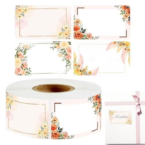 Backaufkleber – Blumenmuster, DIY-Etiketten, handgefertigte Dessert-Verpackungsetiketten mit beschreibbarem Platz, lustig, rustikal, personalisierbar, zum Einmachen von , Einmachgläsern Backaufkleber – Blumenmuster, DIY-Etiketten, handgefertigte Dessert-Verpackungsetiketten mit beschreibbarem Platz, lustig, rustikal, personalisierbar, zum Einmachen von , Einmachgläsern von Whnbuij