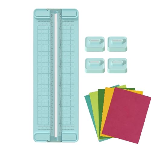 Brieföffner – Cutter für Handwerk | 4 in 1 Multifunktionswerkzeug 2-Wege-Schnitt Präziser Rutschfester Aktenvernichter für Büro Zuhause Schule Lehrer Kartenherstellung Brieföffner – Cutter für Handwerk | 4 in 1 Multifunktionswerkzeug 2-Wege-Schnitt Präziser Rutschfester Aktenvernichter für Büro Zuhause Schule Lehrer Kartenherstellung von Whnbuij