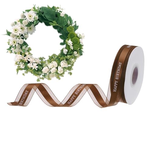 Hochzeitsband – Hochzeitsverpackung und Geschenkband – verzierter Blumenstrauß, Wickelschlangen, vielseitige Box Verpackung Band für Hochzeit, Blumenstrauß von Whnbuij