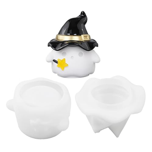 Kerzenformen aus Silikon, Schmuckformen aus Silikon | Silikonformen für Kerzenformen für Halloween Ghost - Wiederverwendbare Gießformen für die Aufbewahrung von Schmuck Kerzenformen aus Silikon, Schmuckformen aus Silikon | Silikonformen für Kerzenformen für Halloween Ghost - Wiederverwendbare Gießformen für die Aufbewahrung von Schmuck von Whnbuij