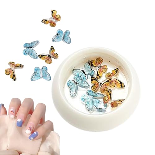 Schmetterlings-Nageldekorationen, Schmetterlings-Nageldesign | Nützlicher dreidimensionaler Maniküre-Schmuck - Kunsthandwerk, das Heimsalon-Zubehör herstellt, Kunstzubehör für Frauen Schmetterlings-Nageldekorationen, Schmetterlings-Nageldesign | Nützlicher dreidimensionaler Maniküre-Schmuck - Kunsthandwerk, das Heimsalon-Zubehör herstellt, Kunstzubehör für Frauen von Whnbuij