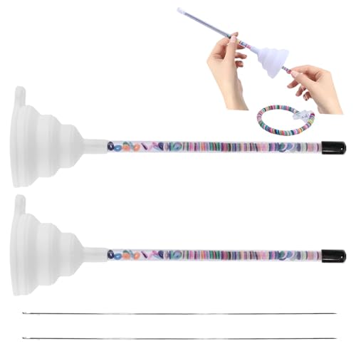 Trichter-Set aus Tonperlen, Trichter mit Fersennadel | zur Schmuckherstellung – überprüfen Sie einfach die Trichter-Werkzeug-Sets für Tonperlen, Halskette und Armband Trichter-Set aus Tonperlen, Trichter mit Fersennadel | zur Schmuckherstellung – überprüfen Sie einfach die Trichter-Werkzeug-Sets für Tonperlen, Halskette und Armband von Whnbuij