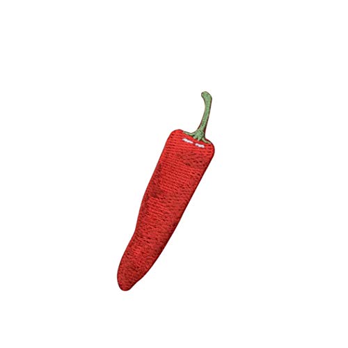 Large Red Chili Pepper Iron on Embroidered Patch by Wholesale Applique von Wholesale Applique