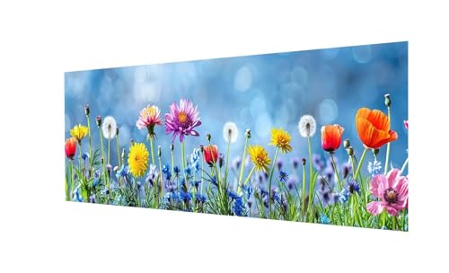 Diamond Painting XXL 105x35cm,Orchidee Diamand Painting Erwachsene,DIY 5D Diamond Painting Set Anlage Diamant Painting Bilder Kinder Diamant Malerei,für Halloween Zimmer Deko,Mädchen Geschenke Ws-331 von Whoonng