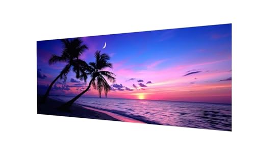 Diamond Painting XXL 150x50cm,Landschaft Diamand Painting Erwachsene,DIY 5D Diamond Painting Set Sonnenuntergang Diamant Painting Bilder Kinder Diamant Malerei,für Zimmer Deko,Mädchen Geschenke Ws-321 von Whoonng