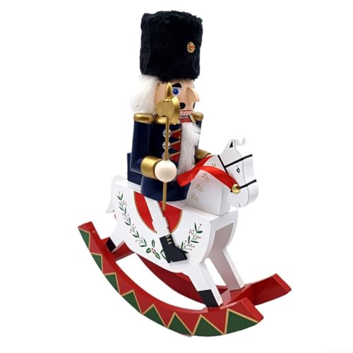 Nostalgische Marionette Ornament für Weihnachten Deko Holzfigur zur Bereicherung festlicher Stimmung (LL0057) von Whychstore