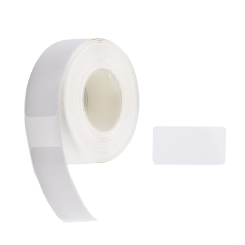 Thermo-Etikettenband, Drucker-Aufkleberpapier, 1 Rolle, 210 Etiketten (weiß) von Whychstore