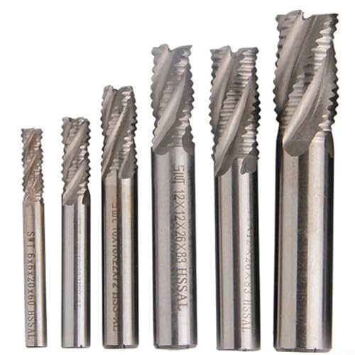 Vollhartmetall-Fräser-Bit, 4 Nuten, perfektes Werkzeug für CNC-gefräste Metallbearbeitung (16 mm) von Whychstore